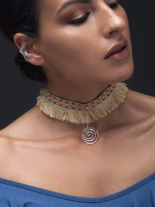 Обици Ear Cuff Лъчи Ръчно Изработени Сребро 925