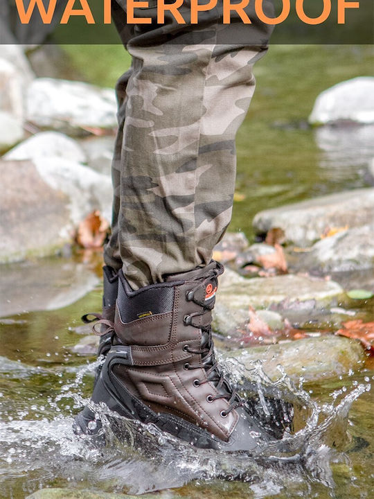 Marwells Männer Wanderschuhe Wasserdichte Braune