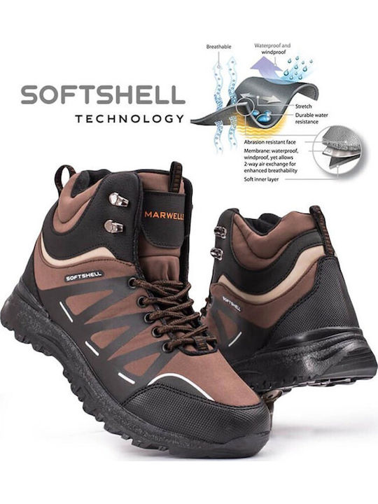 Marwells Männer Wanderschuhe Braune