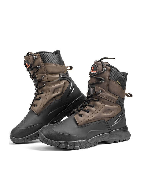 Marwells Männer Wanderschuhe Wasserdichte Braune