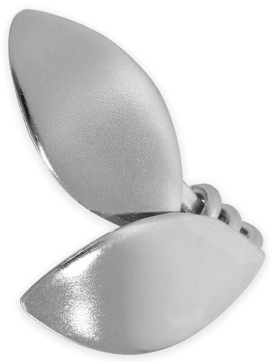 Ohrring Helix Blätter Olive Handgefertigt Rosa Vergoldetes Silber 925