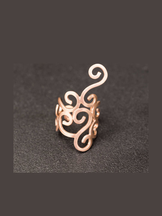 Cercei Ear Cuff Spirale Urechea Stângă Handmade Argint 925