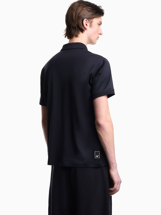 Emporio Armani Polo Μπλούζα Navy Μπλε