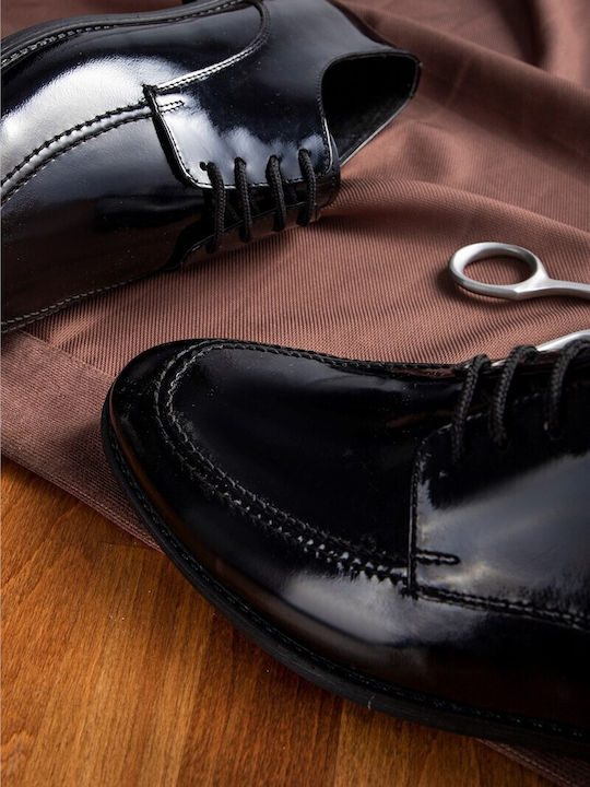 Pantofi Eleganți Bărbătești din Piele Negri
