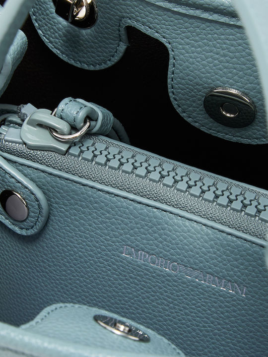 Women's Shoulder Shopper Bag Light Blue