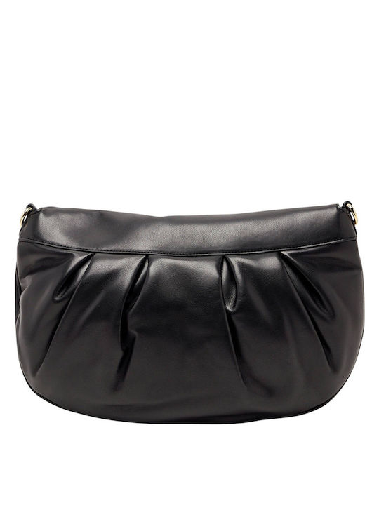 Fabric Women's Shoulder Bag Black