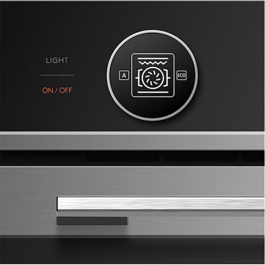 Heinner Aufsatzbackofen Ohne Kochfelder 72lt P56.6cm Schwarz