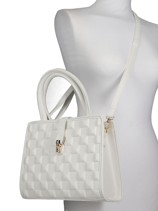 Women's White Handbag