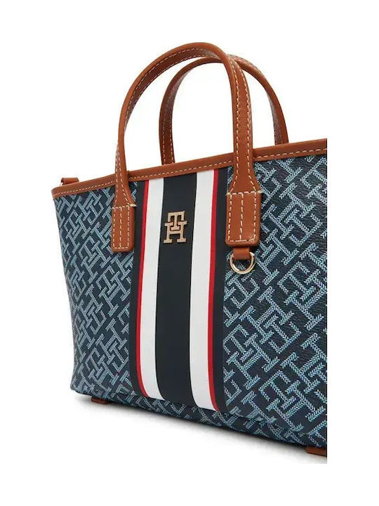 Tommy Hilfiger Gestreifte Damen Handtasche Leder Tommy Hilfiger Gestreifte Damen Handtasche Leder