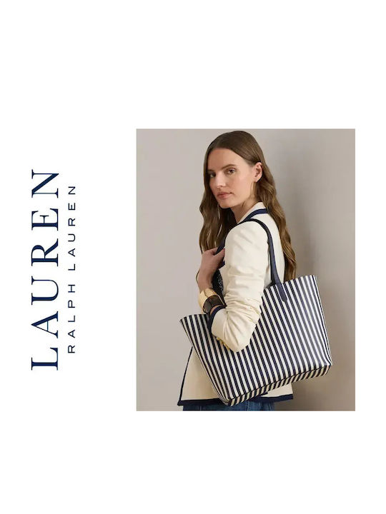 Women's Tote Bag Refined Navy/Skinny Stripe