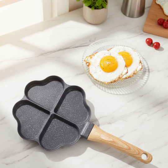 Double Omelette Maker Aluminum Non-Stick Coating 17.8cm