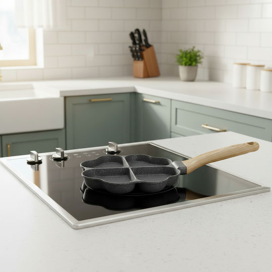 Double Omelette Maker Aluminum Non-Stick Coating 17.8cm