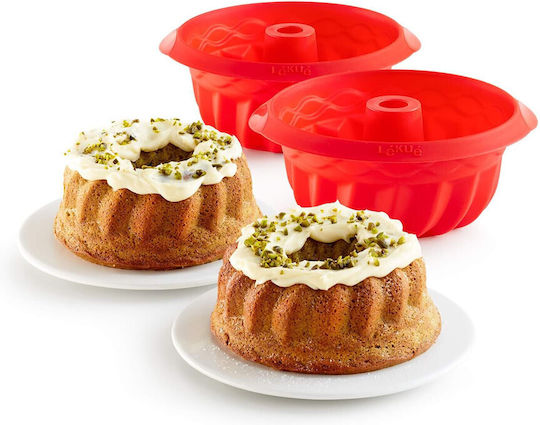 Lekue Bakeware Tin Made of Silicone 15x15cm 2 Pieces