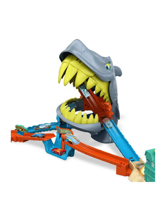 Великденска Свещ с Играчка City Shark Beach Track за 4+ Години Hot Wheels