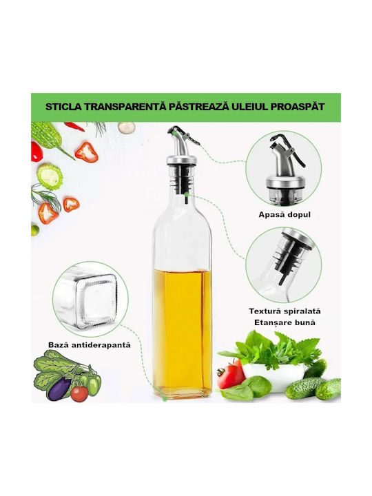 Σετ Λαδόξιδο Γυάλινο με Ροή 290ml