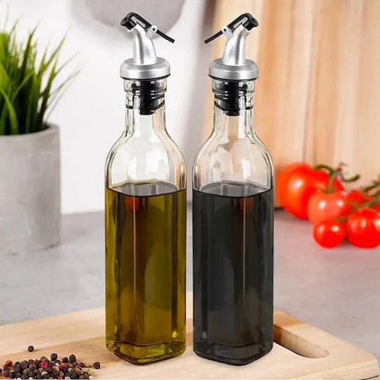 Set Dozatoare Pentru Ulei și Oțet Din Sticlă Cu Flux 290ml