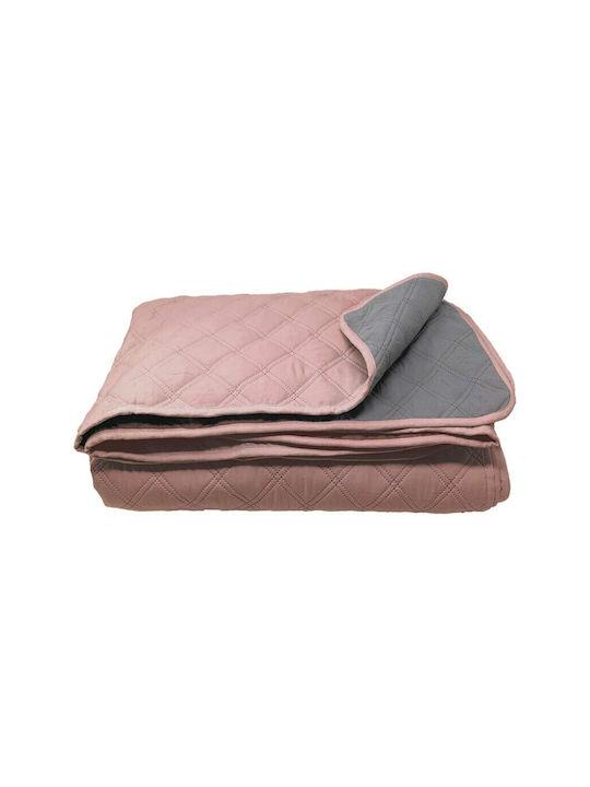 Homelevel Tagesdecken Übergröße Pink 220x200cm