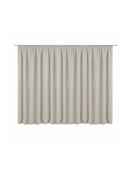 Jemidi24 Perdea Cu Coafură Gri 300x245 cm
