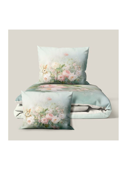 Lenjerii Deosebite Set Huse Pentru Pilote 100% Bumbac Dublu Cu 2 Fețe De Pernă Și 1 Cearceaf 200x220cm Romeo
