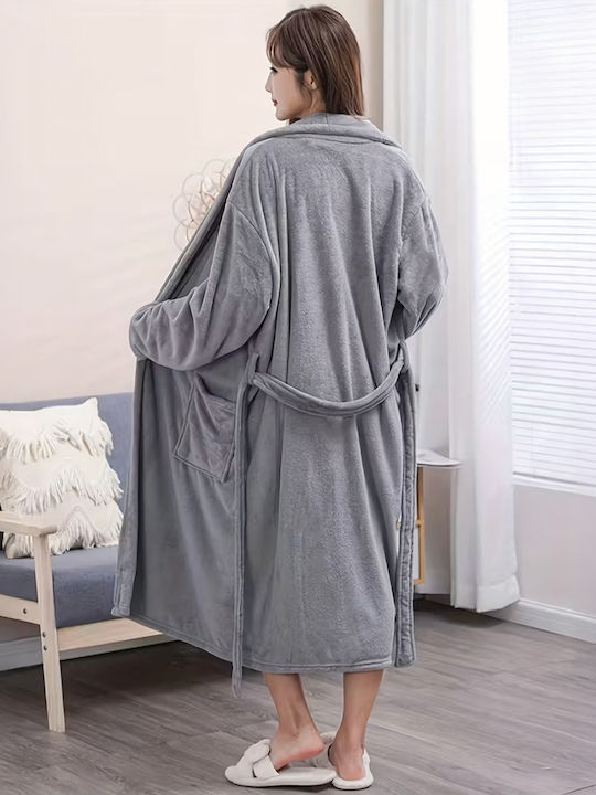 Γυναικείο Μπουρνούζι Gray