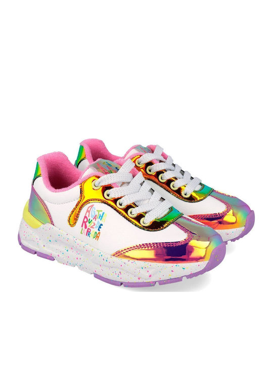 Kinder Sneaker mit Lichtern Lila