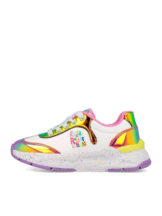 Kinder Sneaker mit Lichtern Lila