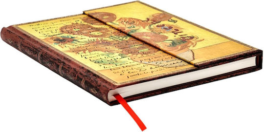 Paperblanks Ruled Notebook with Hard Cover and Rubber Band
