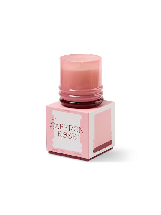 Paddywax Aromatisches Soja-Kerze im Gefäß mit Rose Parfüm 198g