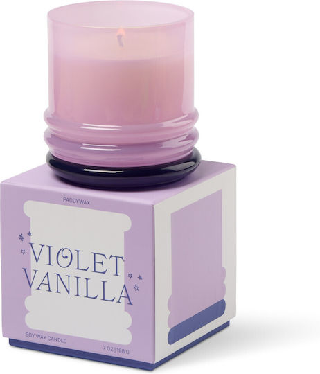 Paddywax Aromatisches Soja-Kerze im Gefäß mit Vanille-Parfüm 198g