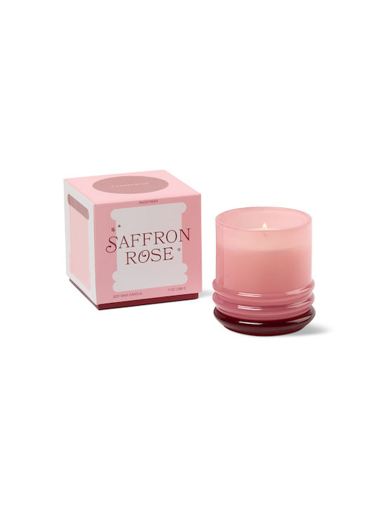 Paddywax Aromatisches Soja-Kerze im Gefäß mit Rose Parfüm 198g