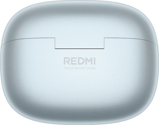 Xiaomi Redmi Buds 8 Pro Bluetooth Handsfree Ακουστικά με Αντοχή στον Ιδρώτα και Θήκη Φόρτισης Glacier Blue