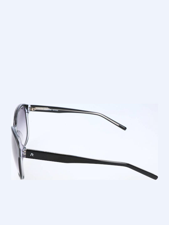 Rodenstock Unisex Sunglasses with Black Frame and Gray Lens R3266 A