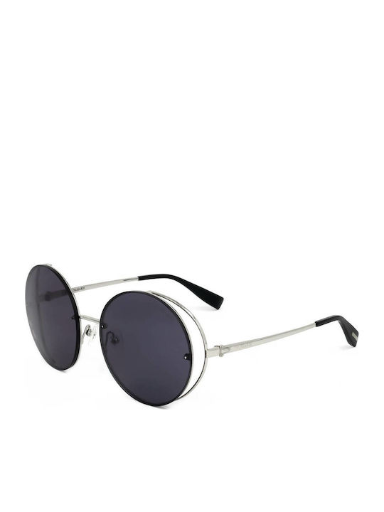 Trussardi Γυαλιά Ηλίου Ασημί με Σκελετό Trussardi Γυαλιά Ηλίου Ασημί με Σκελετό
