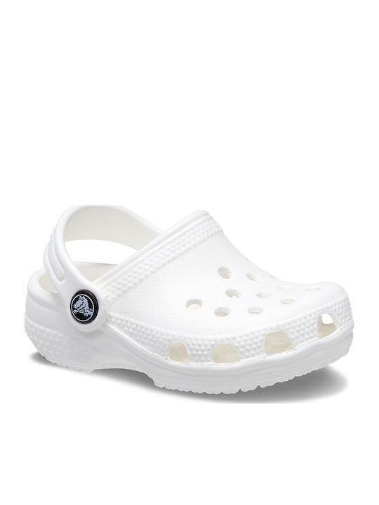 Kids Anatomic Beach Clogs White