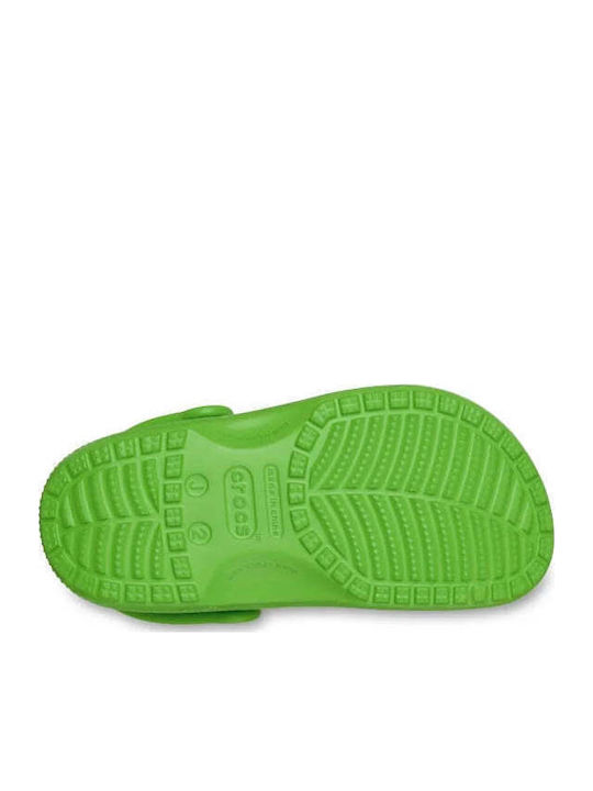 Classic Clog K Kinder Anatomisch Schuhboot Strandschuhe Grüne
