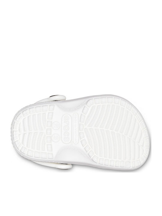 Kids Anatomic Beach Clogs White