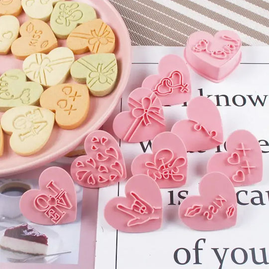Mold Cookies Hearts