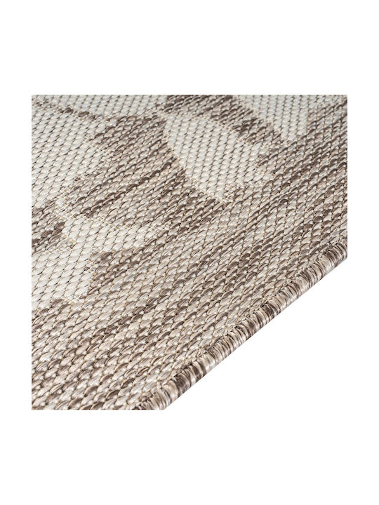 Beauty Home Riviera Art 9779 Σετ Μοντέρνα Χαλιά Κρεβατοκάμαρας Ψάθινα Μπεζ 9779-Σετ 3τμχ