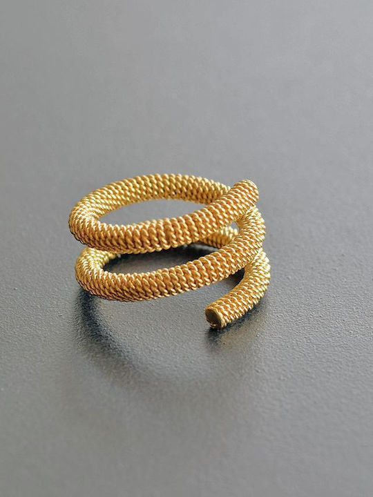 Emmanuela Handcrafted For You Ring Umwickelte Spirale 925er Silber Größe 48