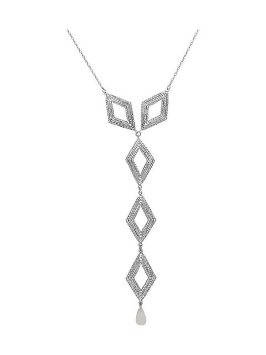 Colier Romboidal Handmade Argint Placat Cu Aur 925