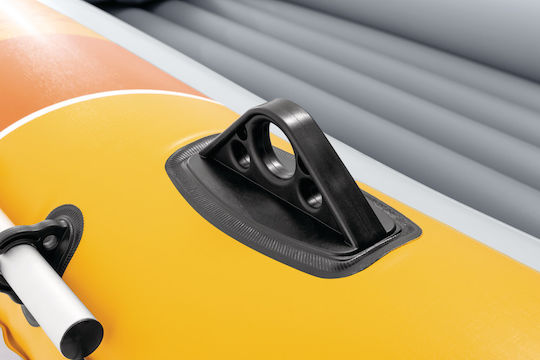 Intex Inflatable Boat Orange with 2 Paddles & Pump