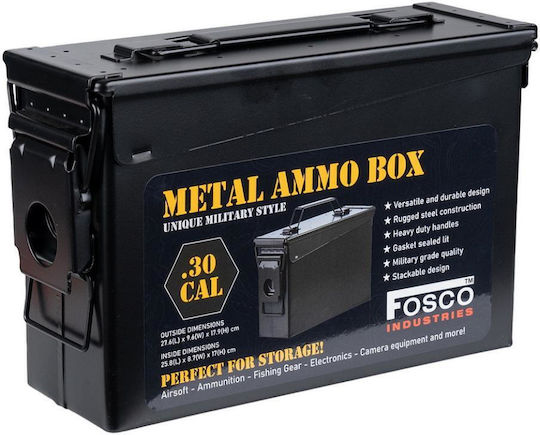 Μεταλλικό Κουτί Πυρομαχικών Skull Bones Cal 30mm Fosco Industries