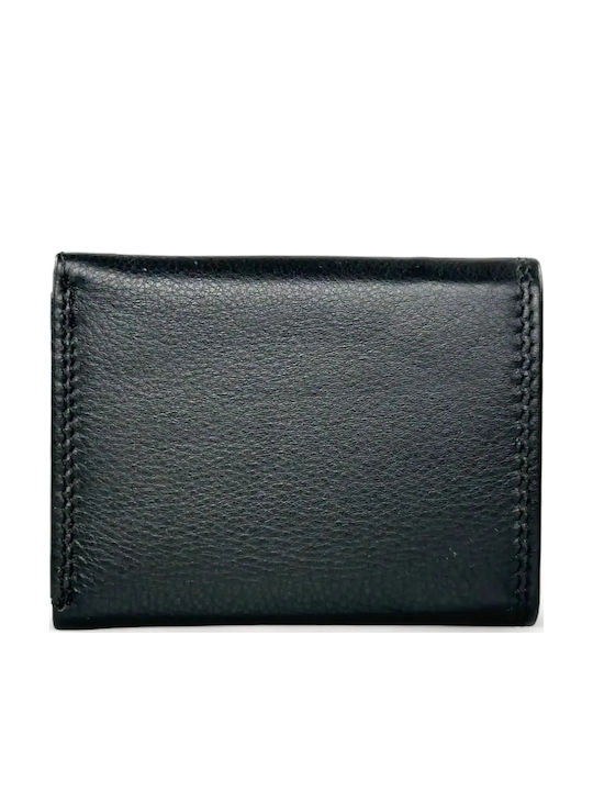 Small Leather Women's Wallet Black