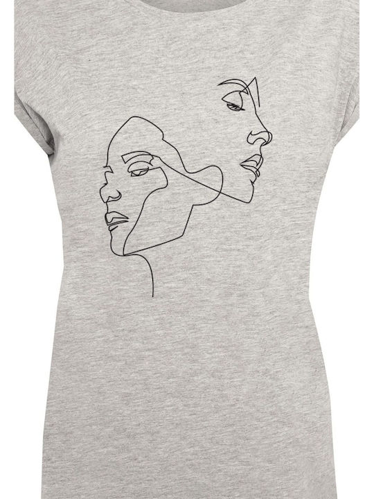 Γυναικείο T-shirt Heather Grey