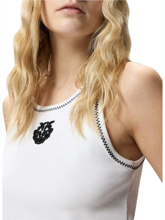 Birds Women's Blouse White