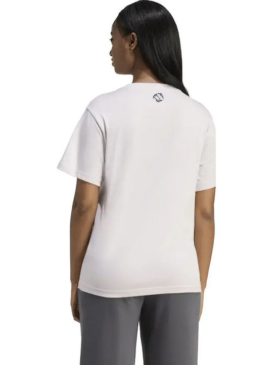 adidas Adidas Bluza Damă Bumbac Mâneci Scurte Animal