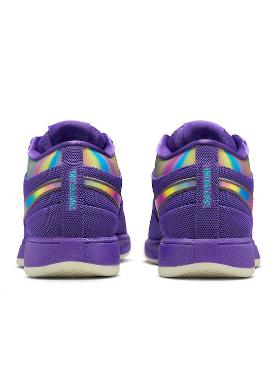 Book 1 "Aurora" Χαμηλά Μπασκετικά Παπούτσια Wild Grape / Multi Color / Medium Ash