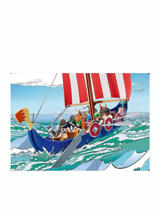 Παιχνιδολαμπάδα Asterix Το Πλοίο Των Πειρατών για 5+ Ετών Playmobil