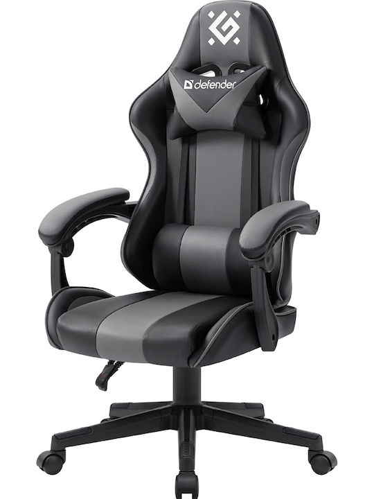 Defender Cosmic Künstliches Leder Graues Gaming Stuhl