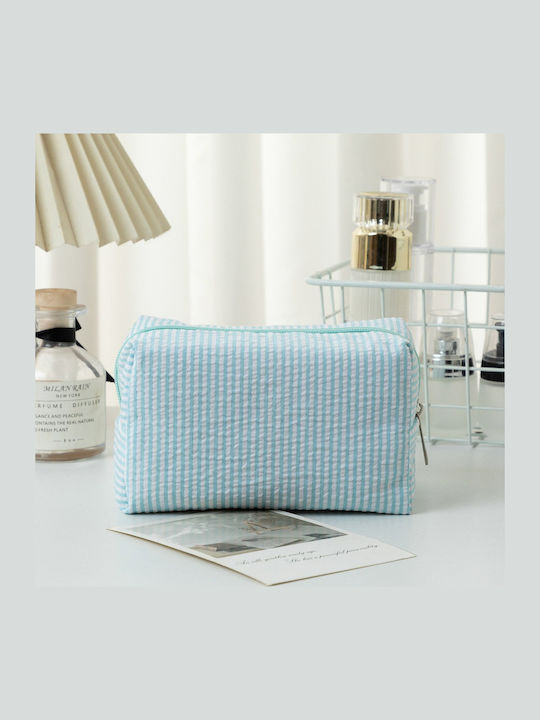 Γυναικείο Striped Makeup Bag Κίτρινο